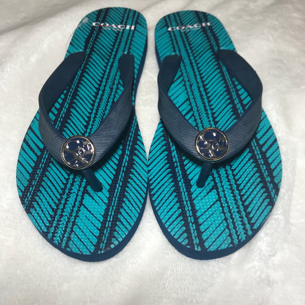 New Coach Flip Flops